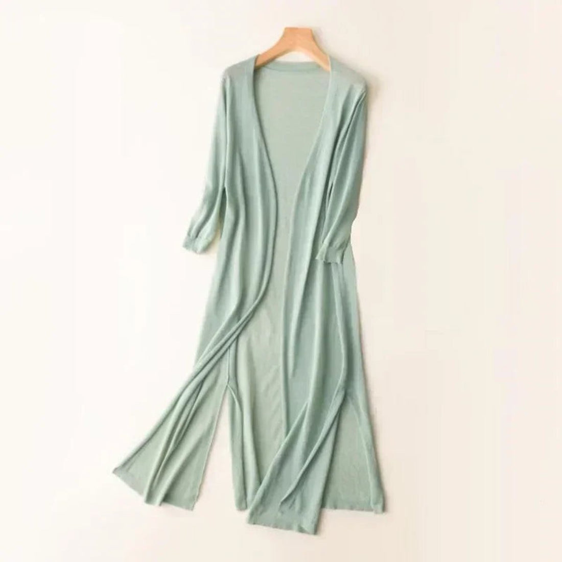 Sophie | Women's Lightweight Long Open-Front Knit Cardigan