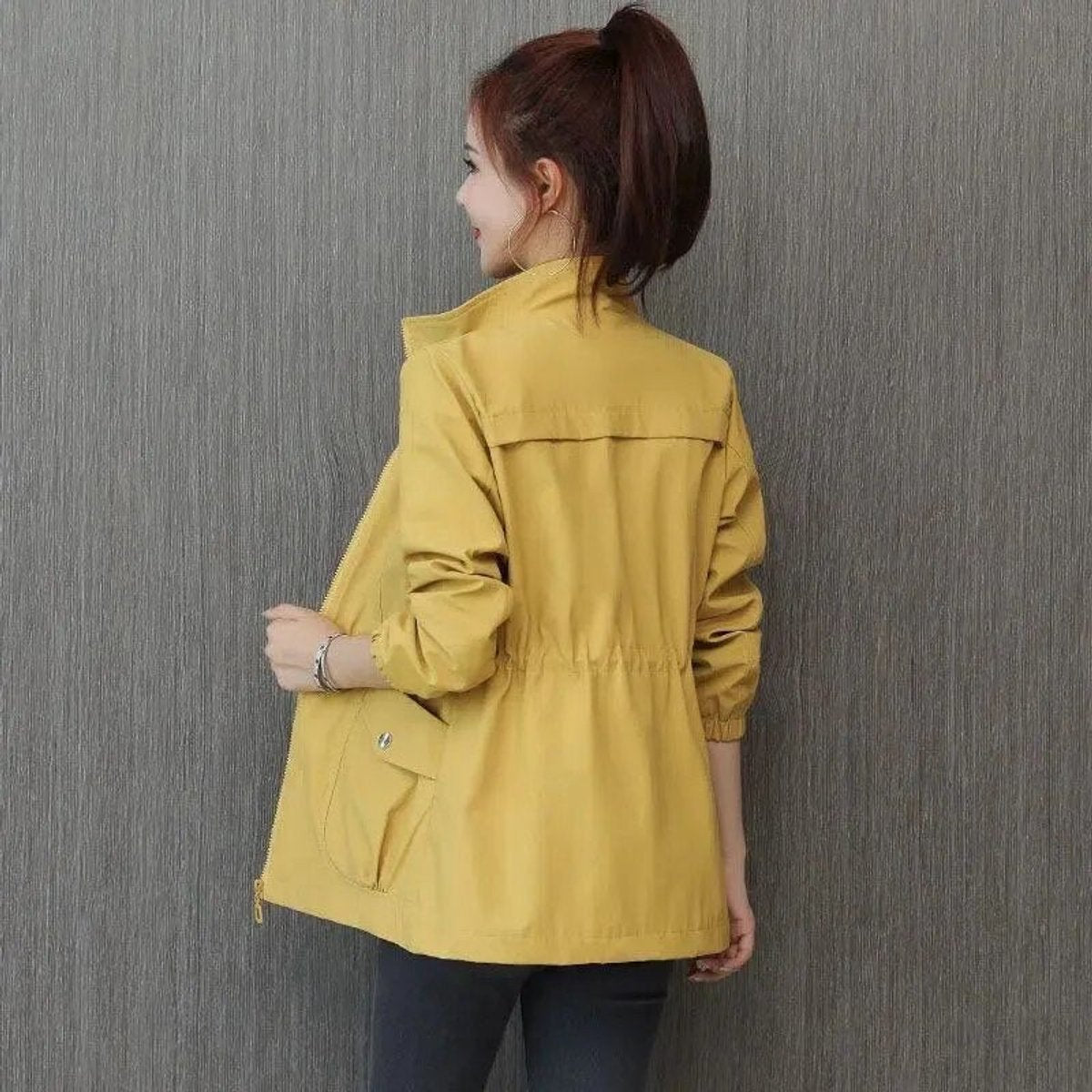 Freya | Women's Lightweight Zip-Up Bomber Jacket