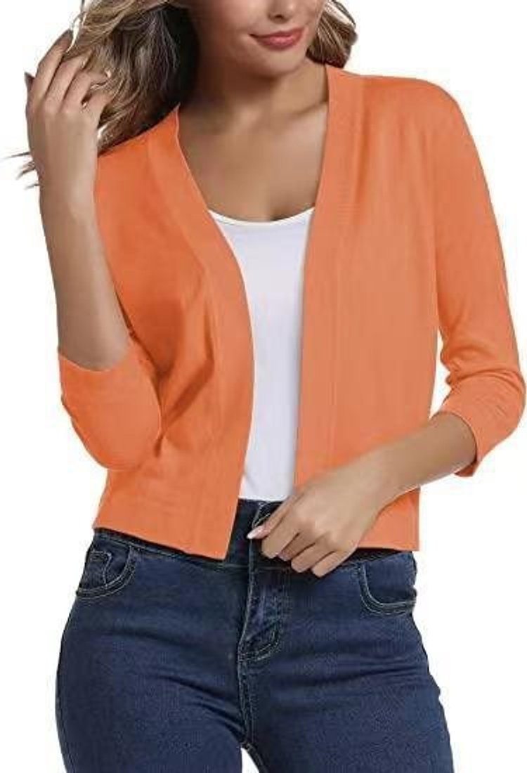 Emily | Women's Open-Front Cropped Cardigan