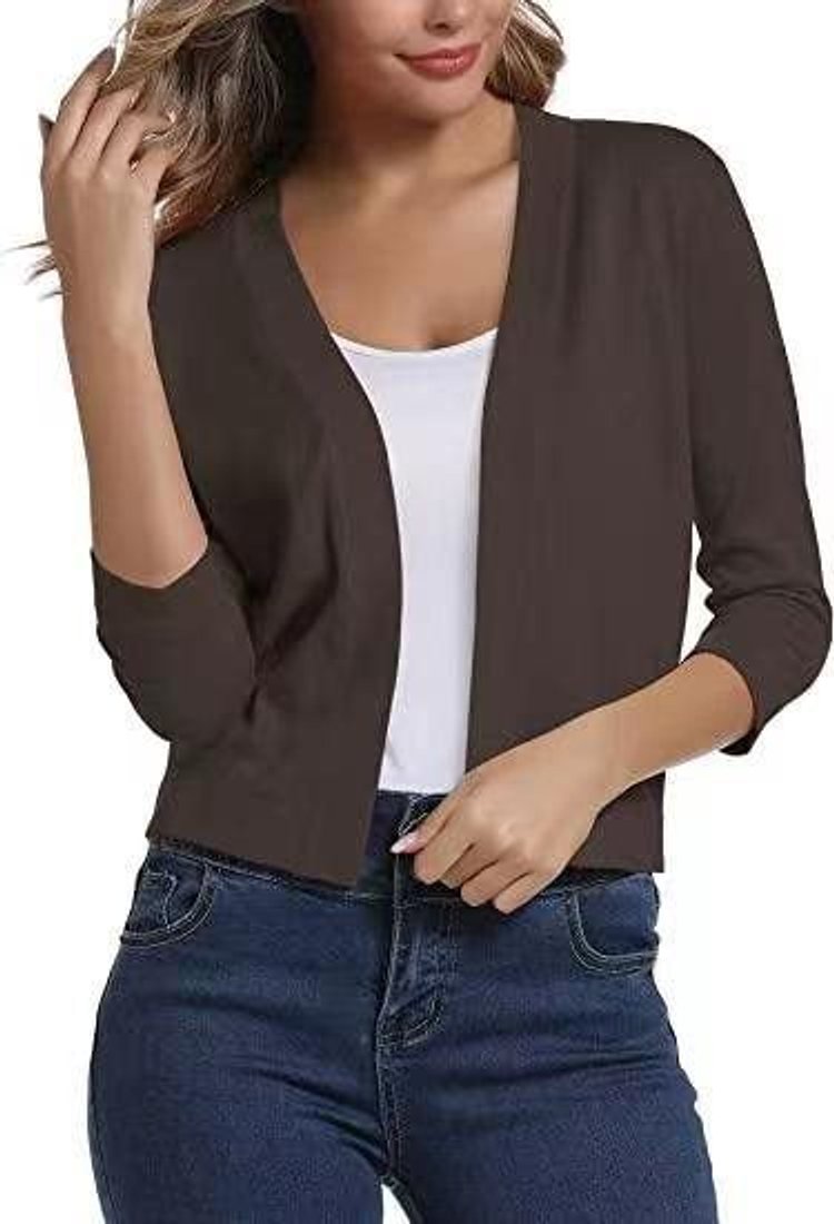 Emily | Women's Open-Front Cropped Cardigan