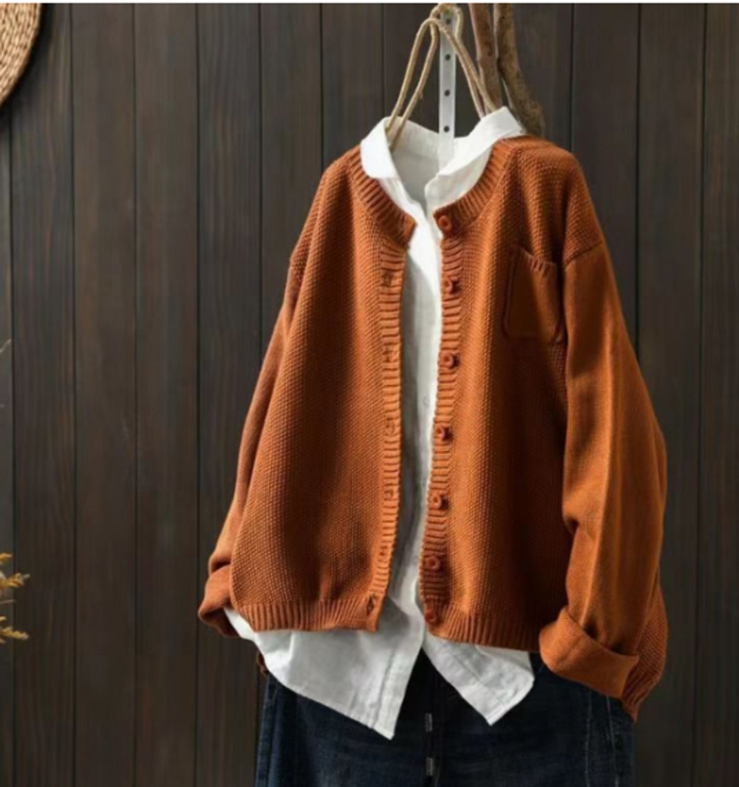 Willow | Women's Oversized Button-Up Knit Cardigan