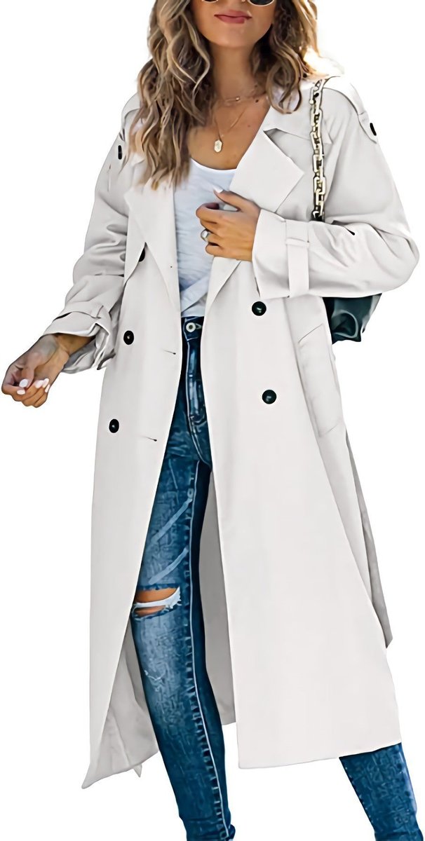 Ella | Women's Oversized Double-Breasted Belted Trench Coat
