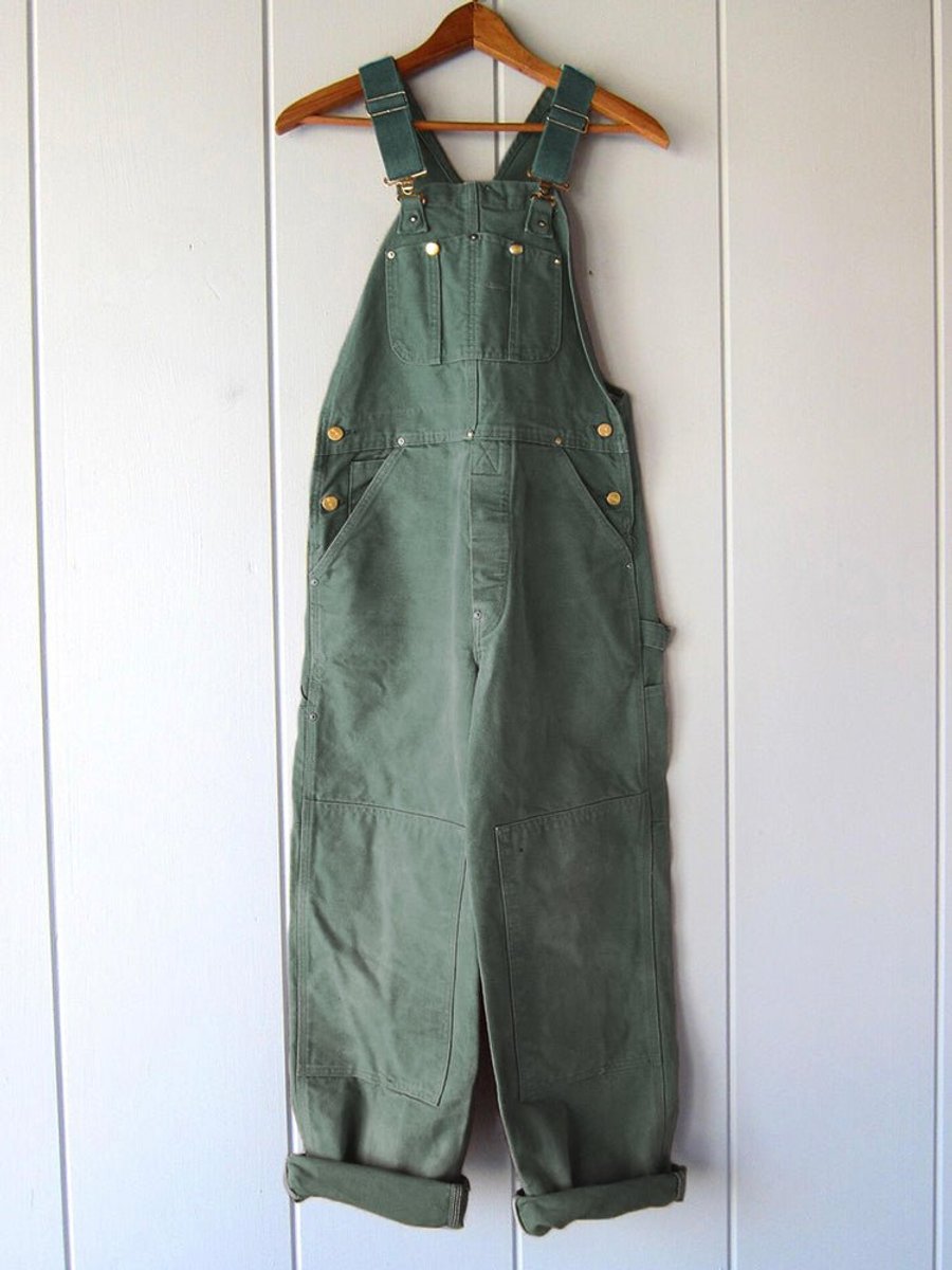 Lily | Women's Relaxed-Fit Adjustable-Strap Cotton Dungaree Overall