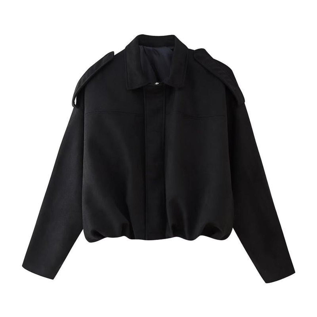Amelia | Women's Vintage-Inspired Faux Suede Oversized Bomber Jacket
