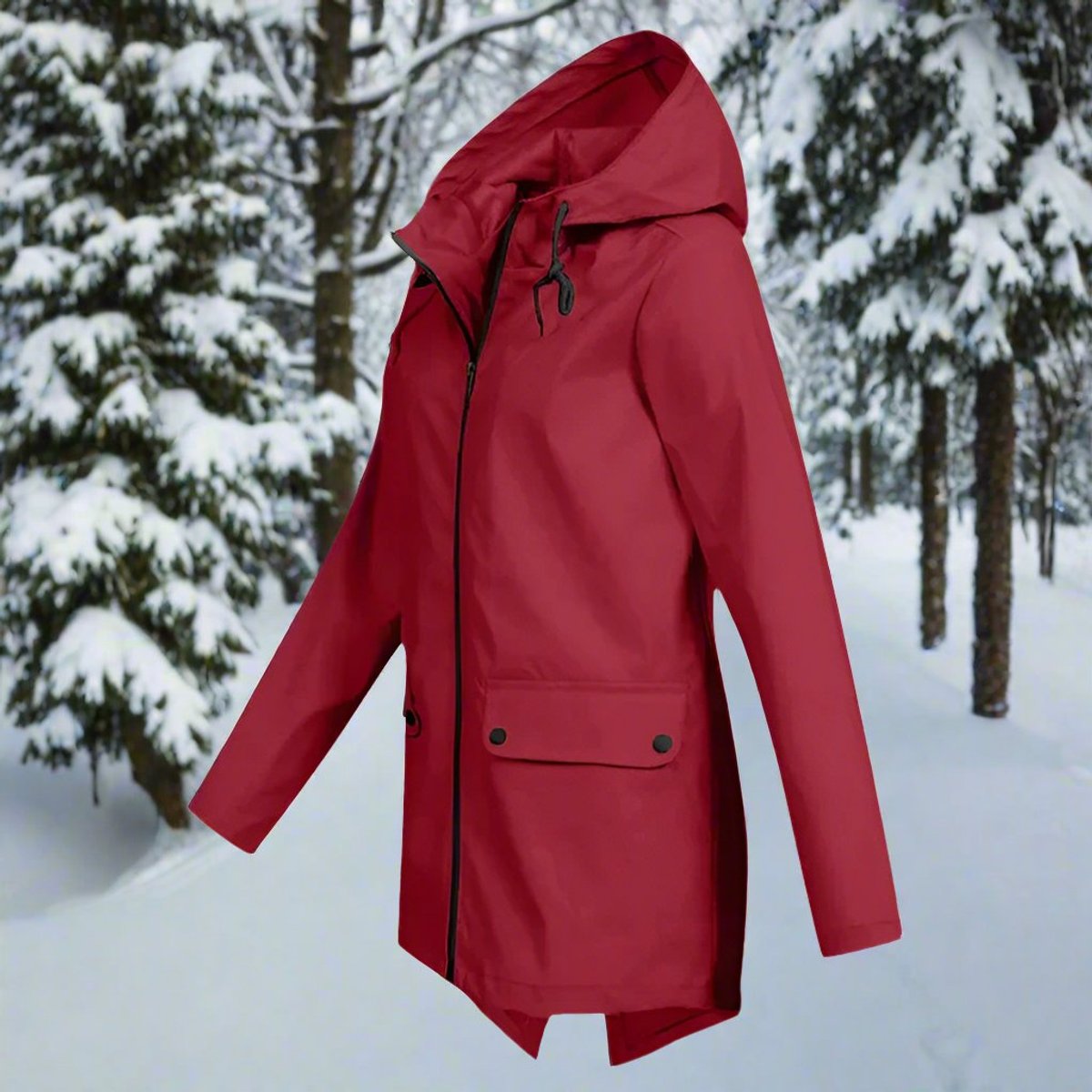 Olivia | Women's Waterproof Hooded Rain Jacket
