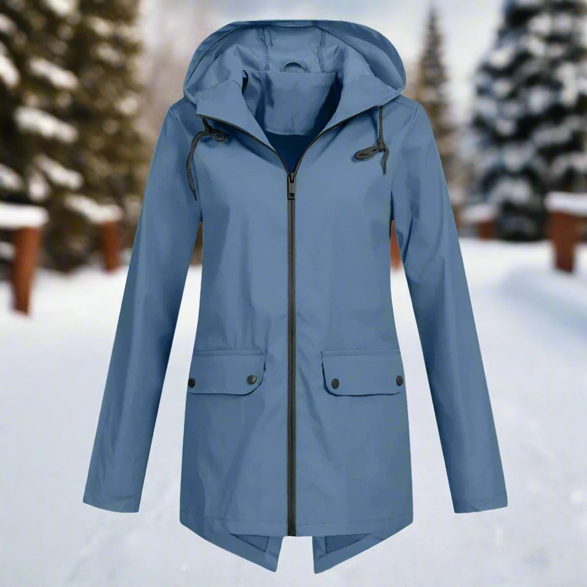 Olivia | Women's Waterproof Hooded Rain Jacket