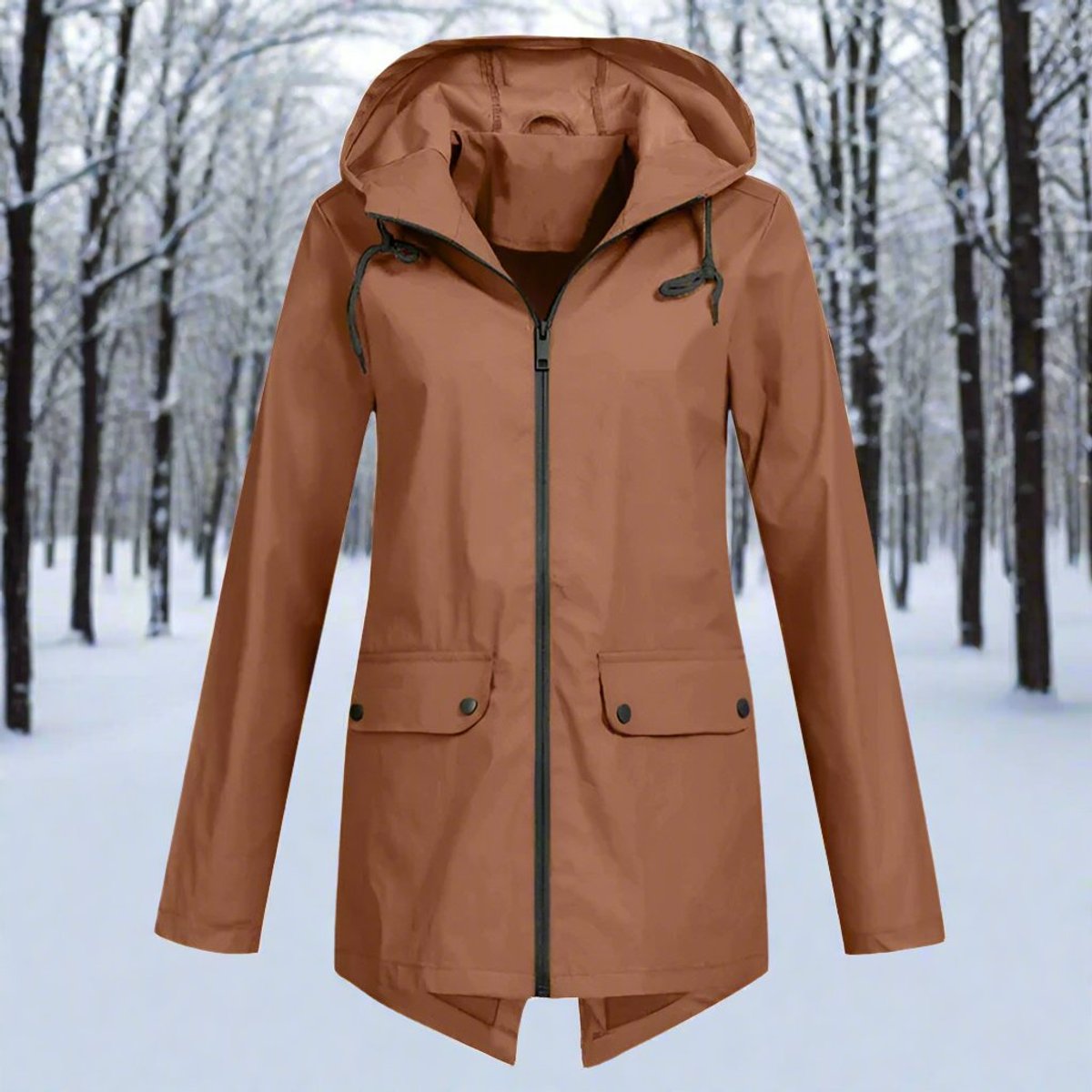Olivia | Women's Waterproof Hooded Rain Jacket