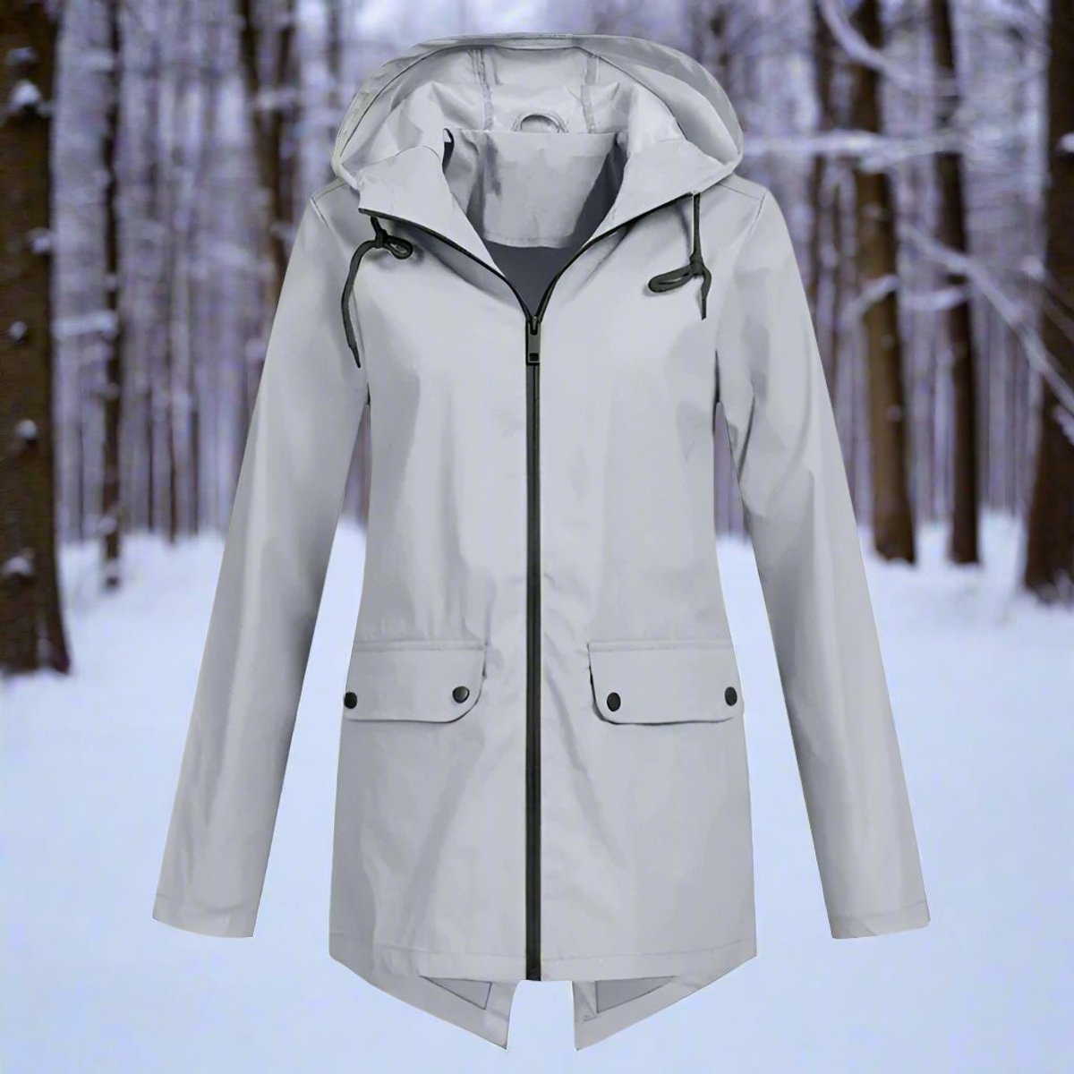 Olivia | Women's Waterproof Hooded Rain Jacket